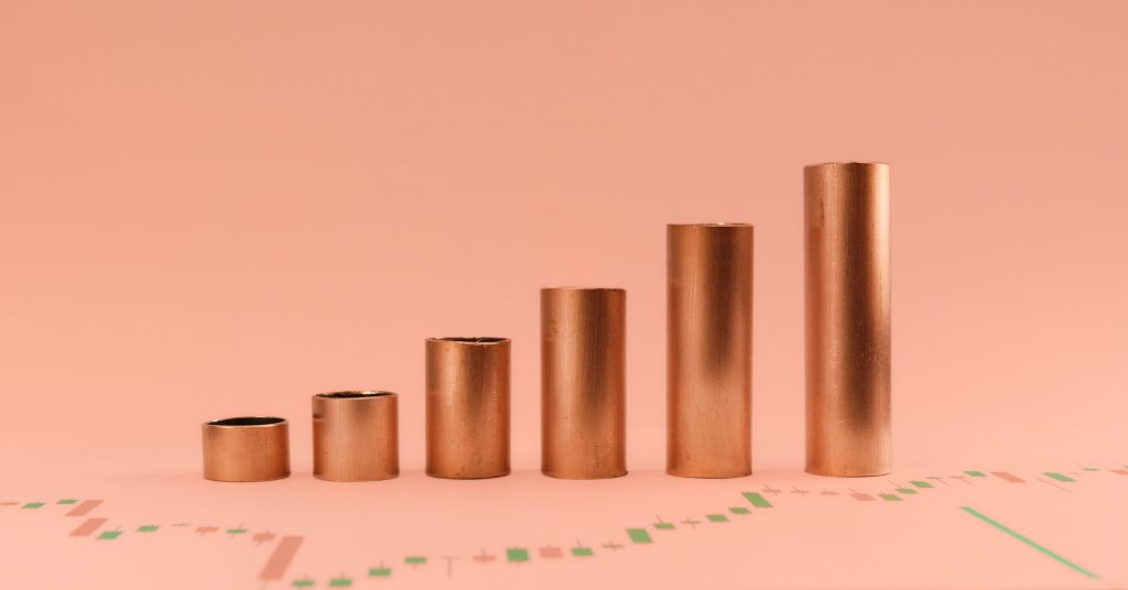 Increase in copper price