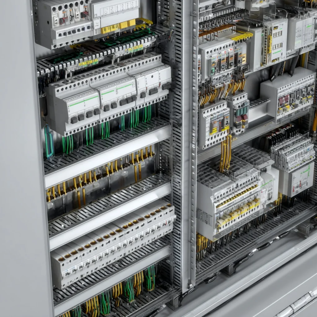 Electrical panels in Aluminium Busbars
