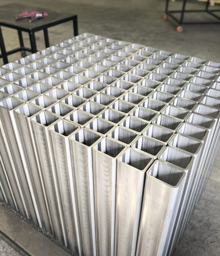 Stainless steel square tube stock